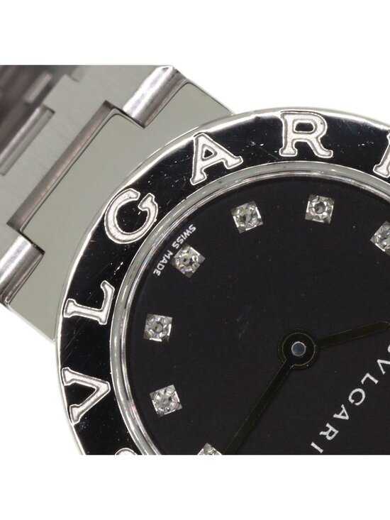 Bvlgari 12 Diamond Watch SS